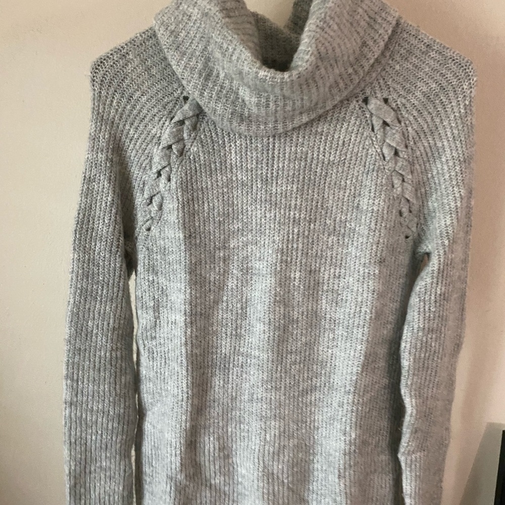 Hollister grey sweater dress